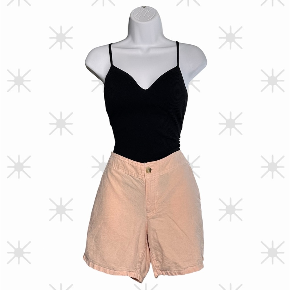 Columbia PFG Peach Pink Casual golf Shorts Lightweight Outdoor Wear size 6 long